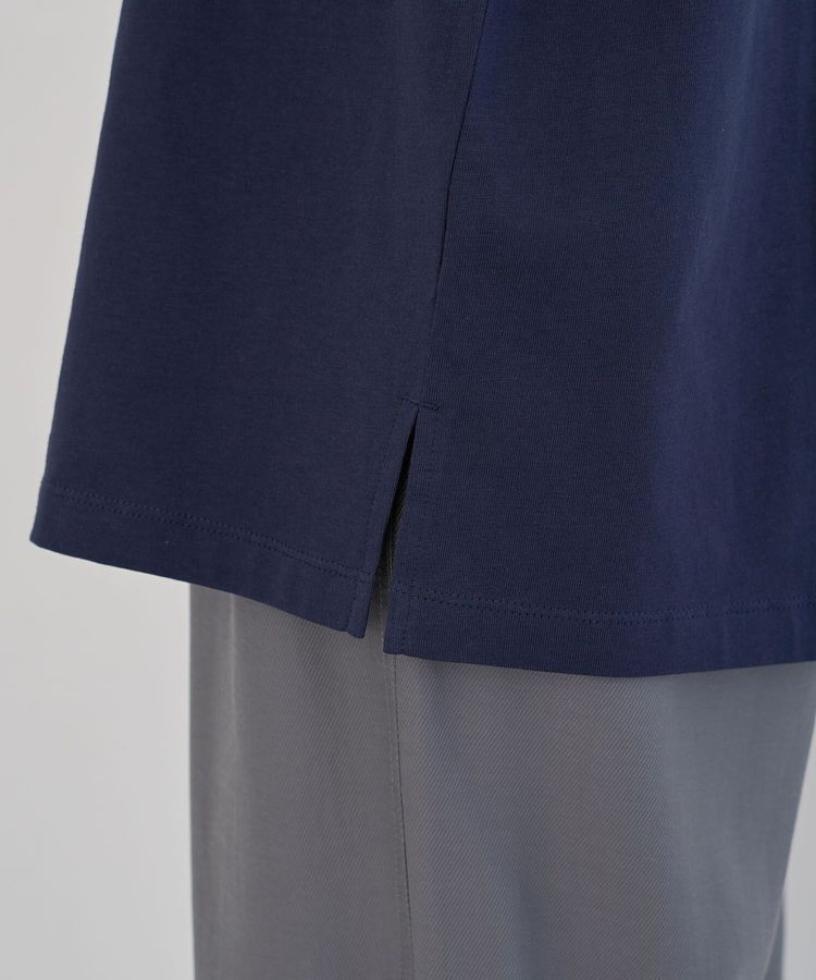 Green Parks「フレンチスリーブ筆記体ロゴチュニック」|チュニック|