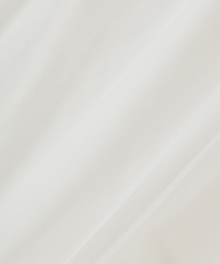 Green Parks「チュールドッキングバルーン5分袖プルオーバー」|Tシャツ・カットソー|