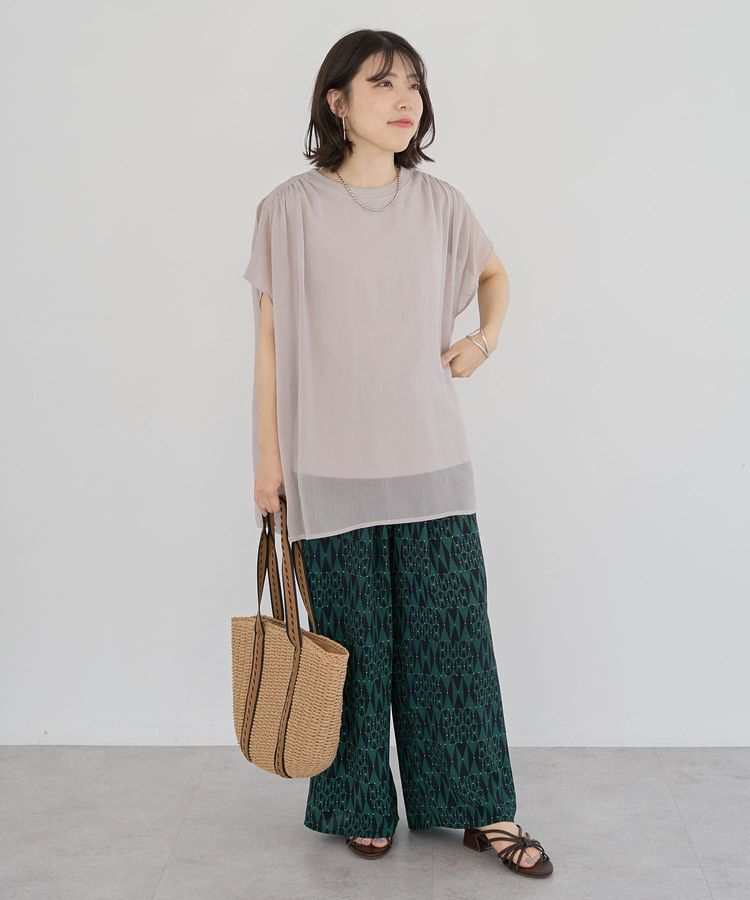 Green Parks「柄イージーパンツⅠ(ワイド)」|その他|