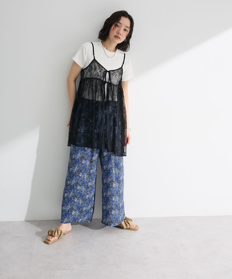 Green Parks「柄イージーパンツⅠ(ワイド)」|その他|