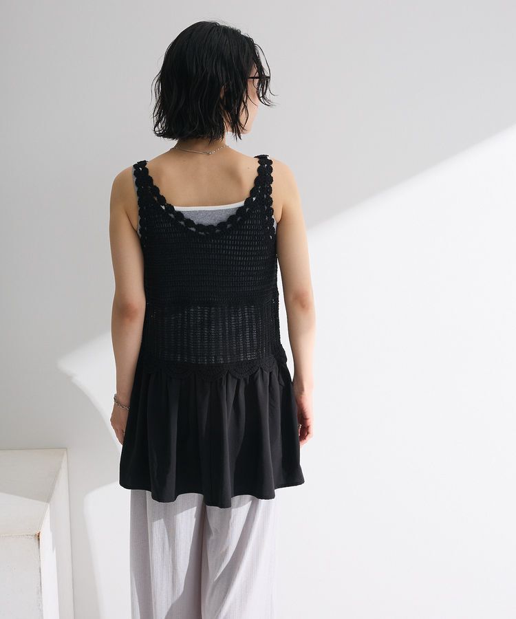 Green Parks「・SUGAR SPOON クロシェキリカエチュニック」|チュニック|