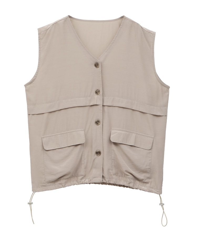 Green Parks「シアーミリタリーベスト」|ベスト・ジレ|