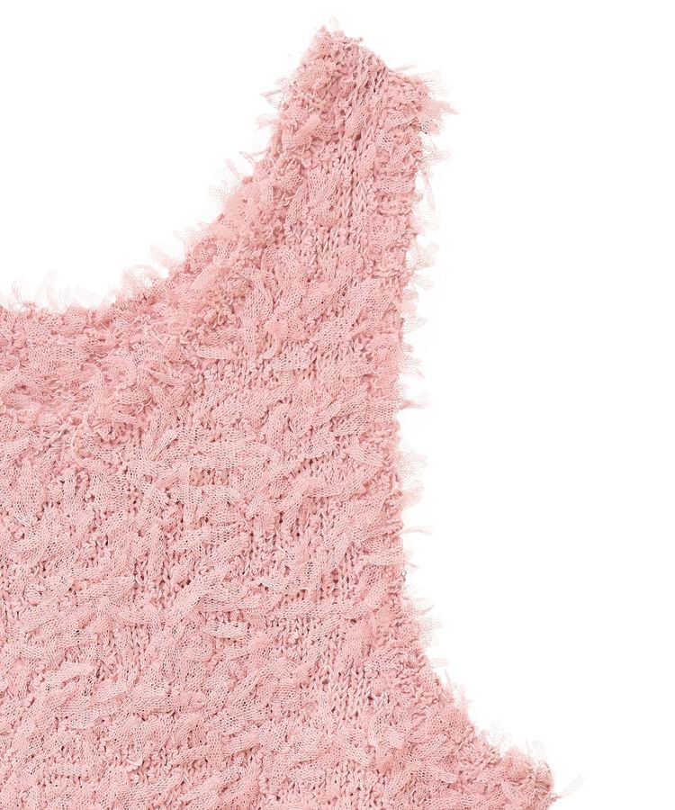 Green Parks「・swing by 2wayチュールヤーンベスト」|ベスト・ジレ|