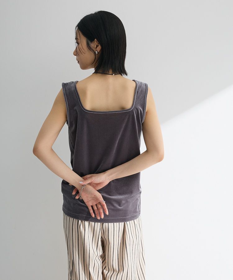 Green Parks「2Wayベロアタンクトップ」|インナー|