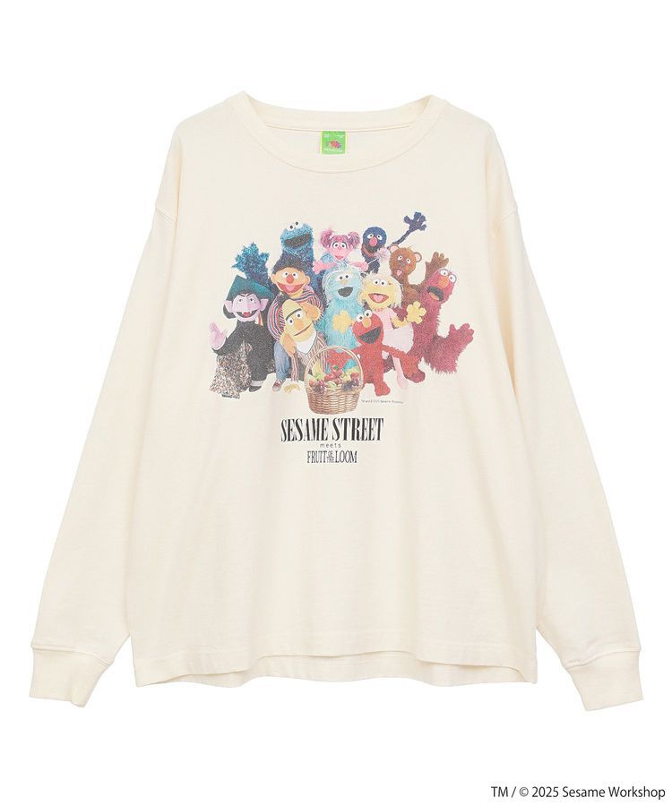 Green Parks「セサミストリートミーツフルーツオブザルーム ロンTEE」|Tシャツ・カットソー|