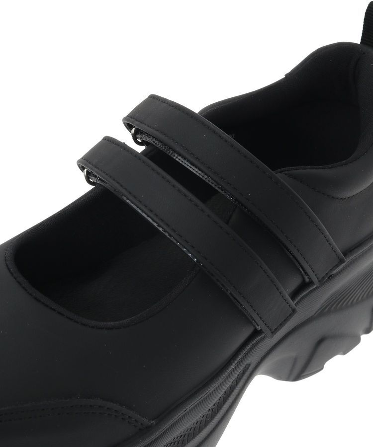 Green Parks「・rich blue 厚底ストラップスニーカー」|スニーカー|