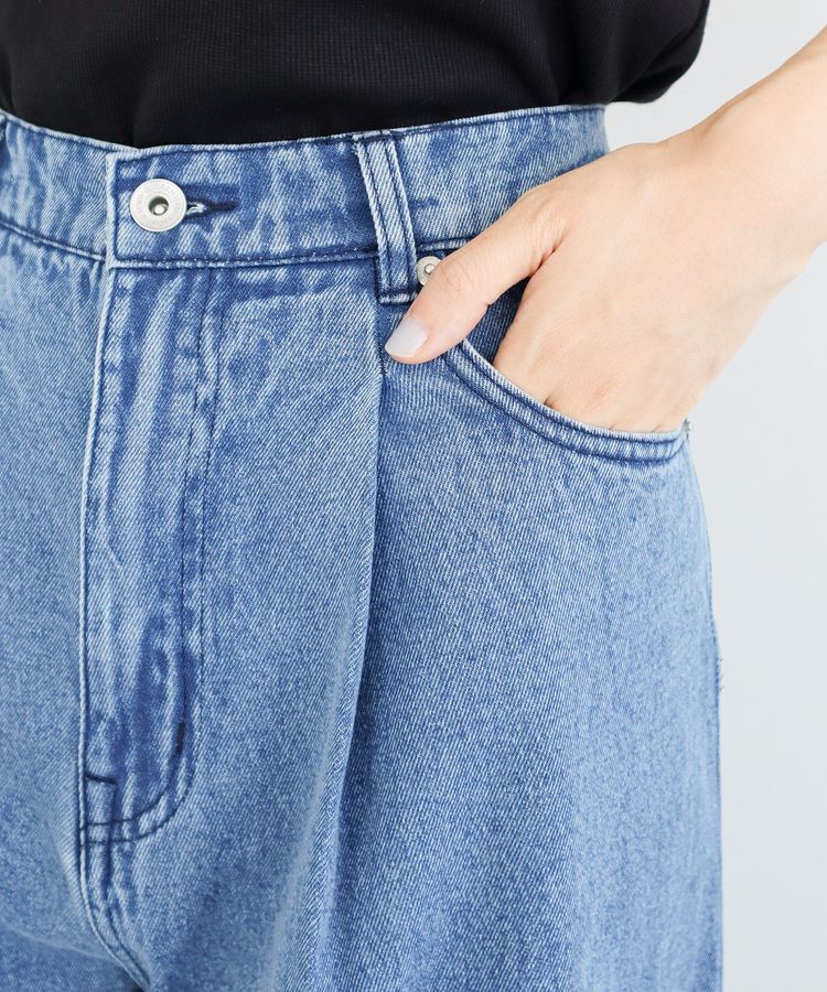 Green Parks「・SUGAR SPOON デニムワイドパンツ」|デニム|