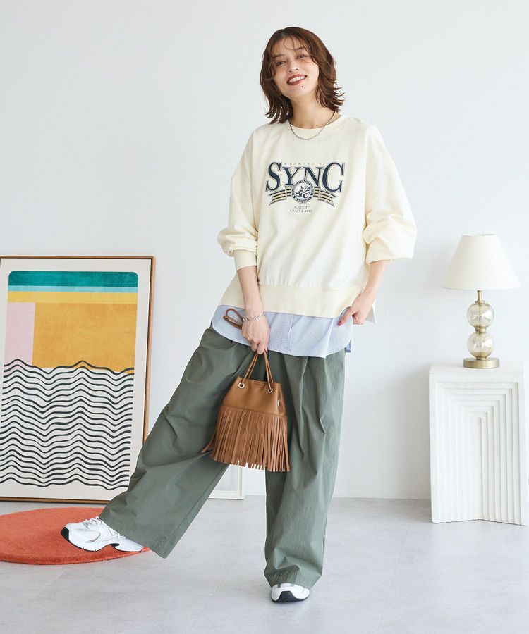 Green Parks「ノースリーブドッキングホワイトインナー」|キャミソール|