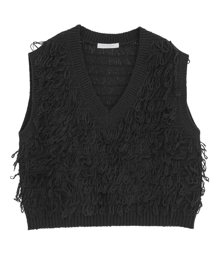 Green Parks「ループニットベスト」|ベスト・ジレ|