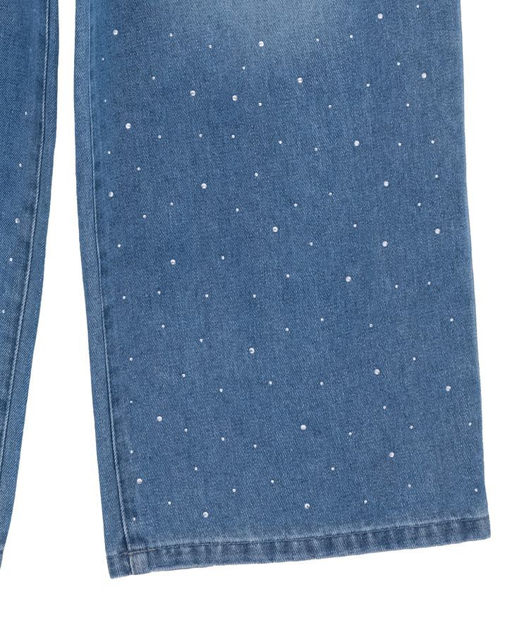 Green Parks「・ELENCARE DUE ラインストーンデニム」|デニム|