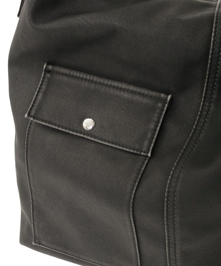 Green Parks「・cache cache フェイクレザーベルトショルダー」|ショルダー・メッセンジャー|