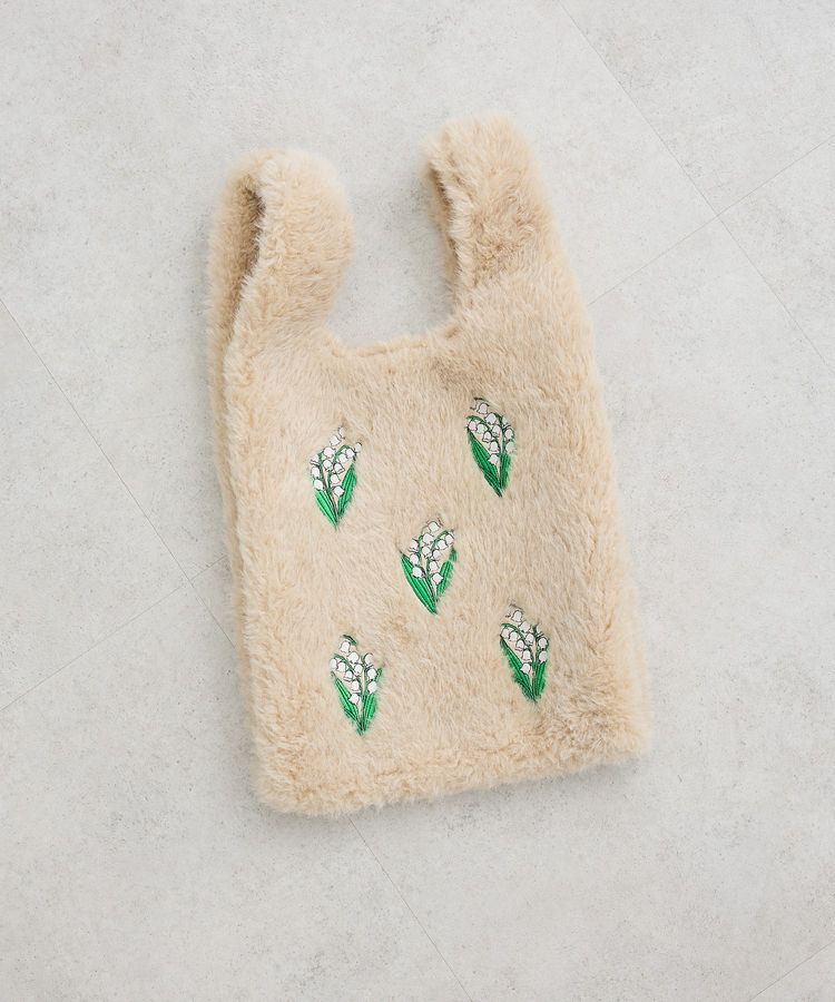 Green Parks「■JOli JOli フローリストファーバッグ」|トートバッグ|Ivory