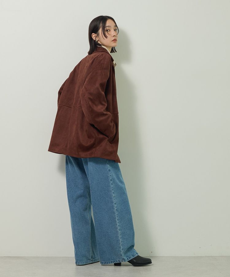 Green Parks「フェイクレザージャケット」|テーラードジャケット|