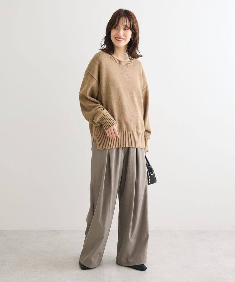 Green Parks「ピグメントニットプルオーバー」|ニット・セーター|