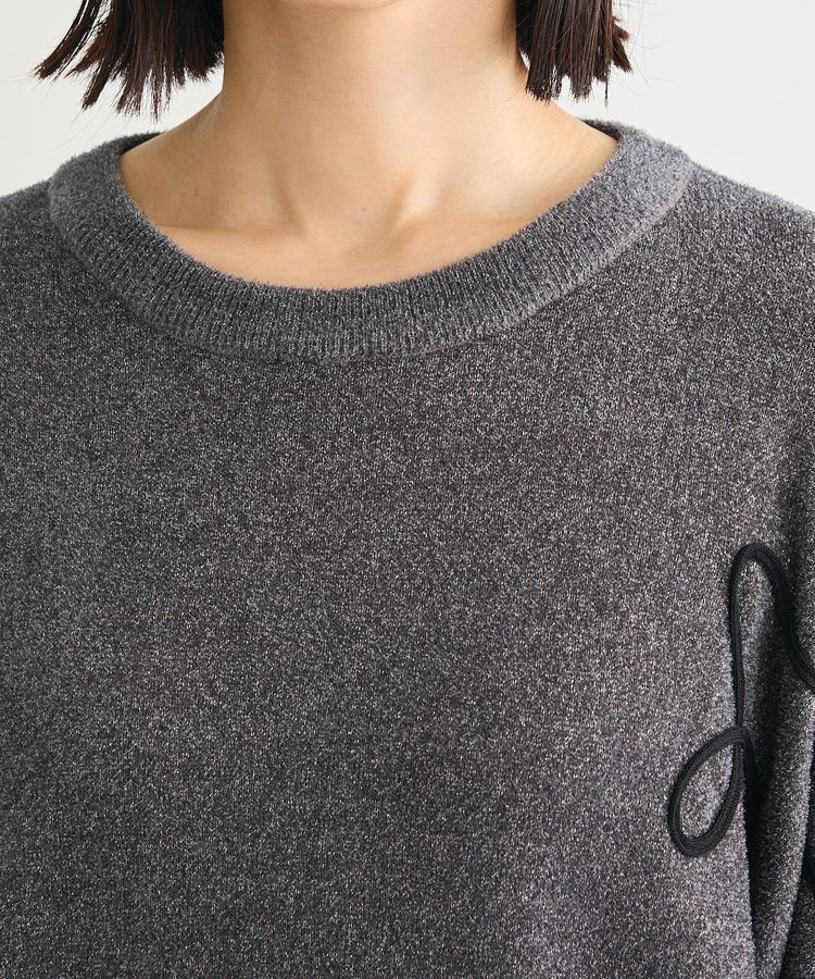 Green Parks「刺繍コードニットプルオーバー」|ニット・セーター|