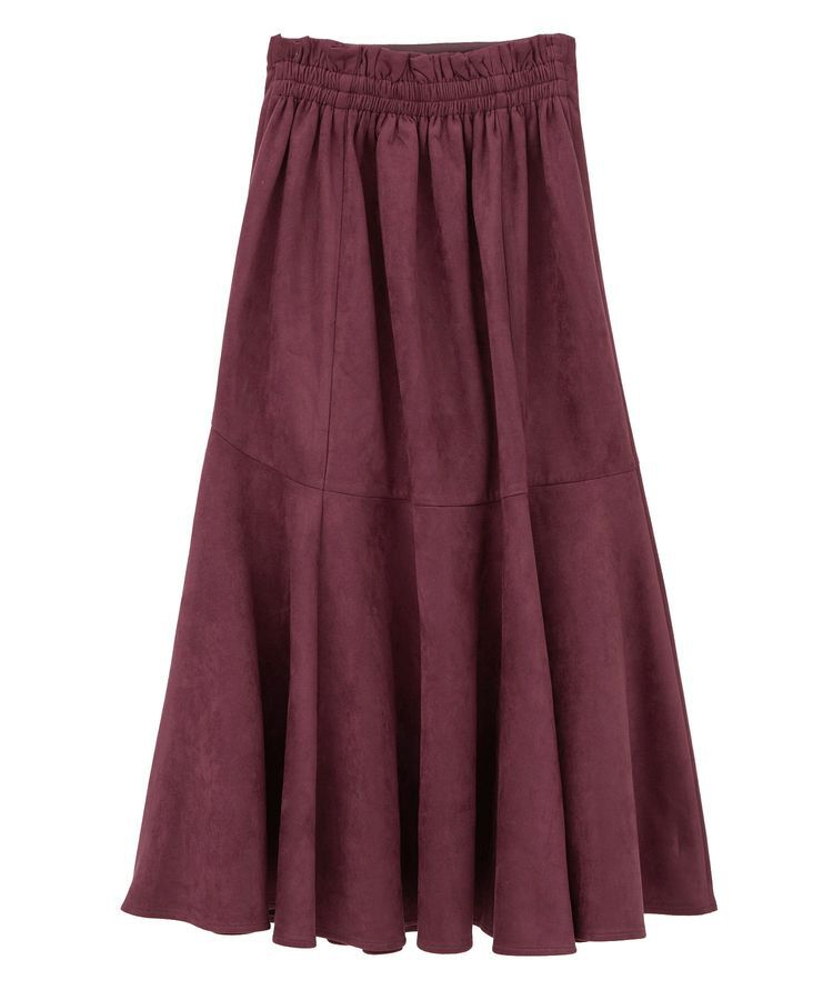 Green Parks「・ELENCARE DUE スエードポンチフレアスカート」|フレア|