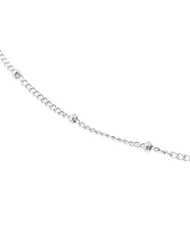 YECCA VECCA「ドットチェーンステンレスネックレス」|ネックレス|