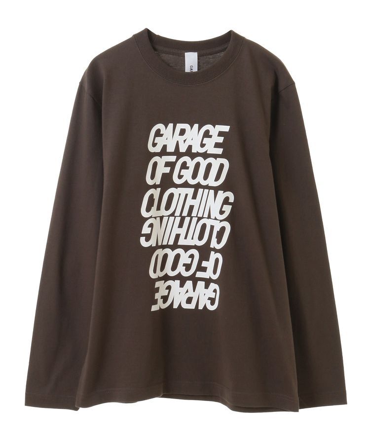 GARAGE OF GOOD CLOTHING「GOGC ダブルロゴロングTシャツ　Charcoal」|Tシャツ・カットソー|