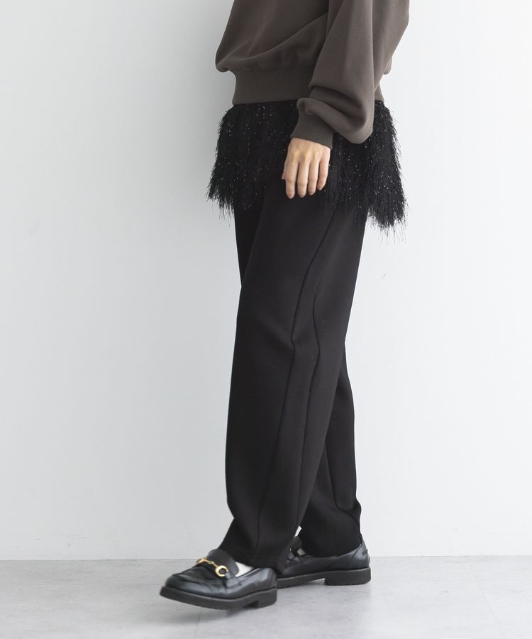 GARAGE OF GOOD CLOTHING「フェザーショート丈スカート」|フレア|