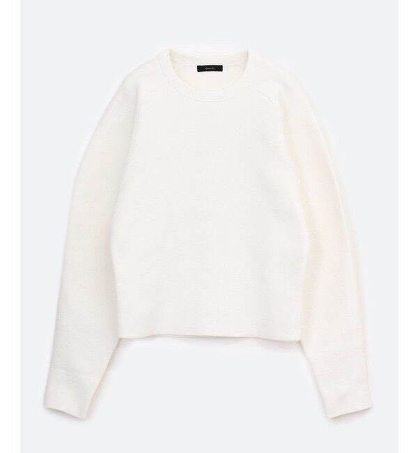 allureville「コットンスムースフォルムプルオーバー」|ニット・セーター|