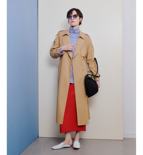 allureville「キョウネンツイルトレンチコート」|トレンチコート|