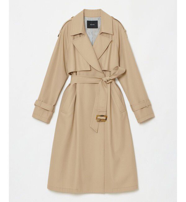 allureville「キョウネンツイルトレンチコート」|トレンチコート|