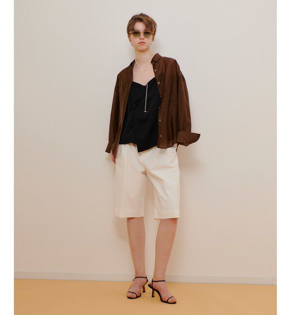 allureville「ナチュラルオーガンジーシャツブラウス」|シャツ・ブラウス|