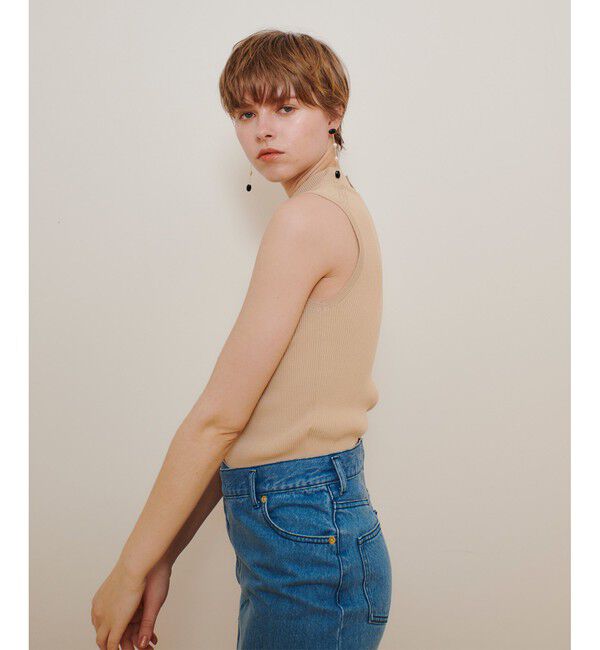 allureville「バック釦プルオーバー」|ニット・セーター|