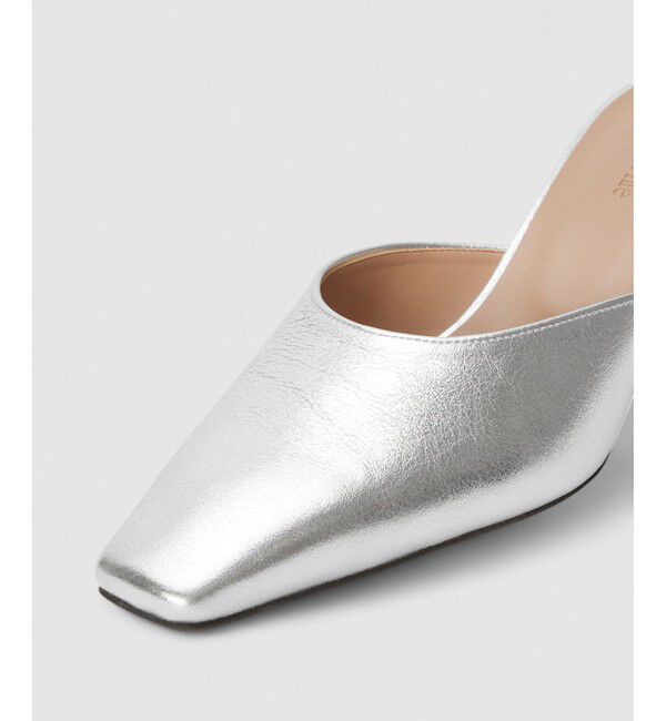 allureville「スクエアトウミュール」|パンプス|