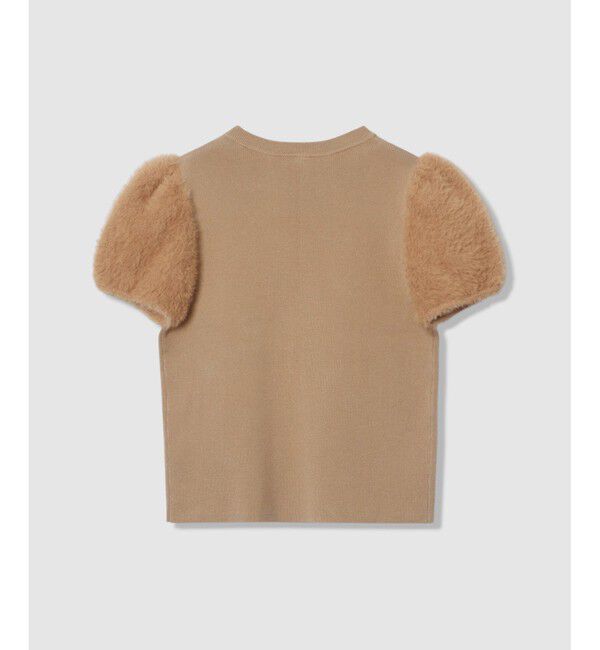 LOULOU WILLOUGHBY「WEB限定【LOULOU WILLOUGHBY】フェザースリーブプルオーバー」|ニット・セーター|