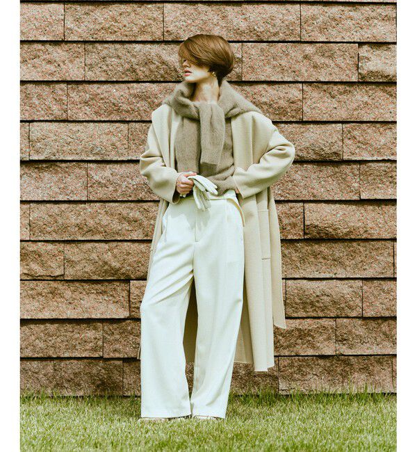 allureville「カシミヤ混リバーショールコート」|その他|