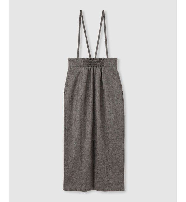 allureville「シックツィードツイルサロペスカート」|スカート|