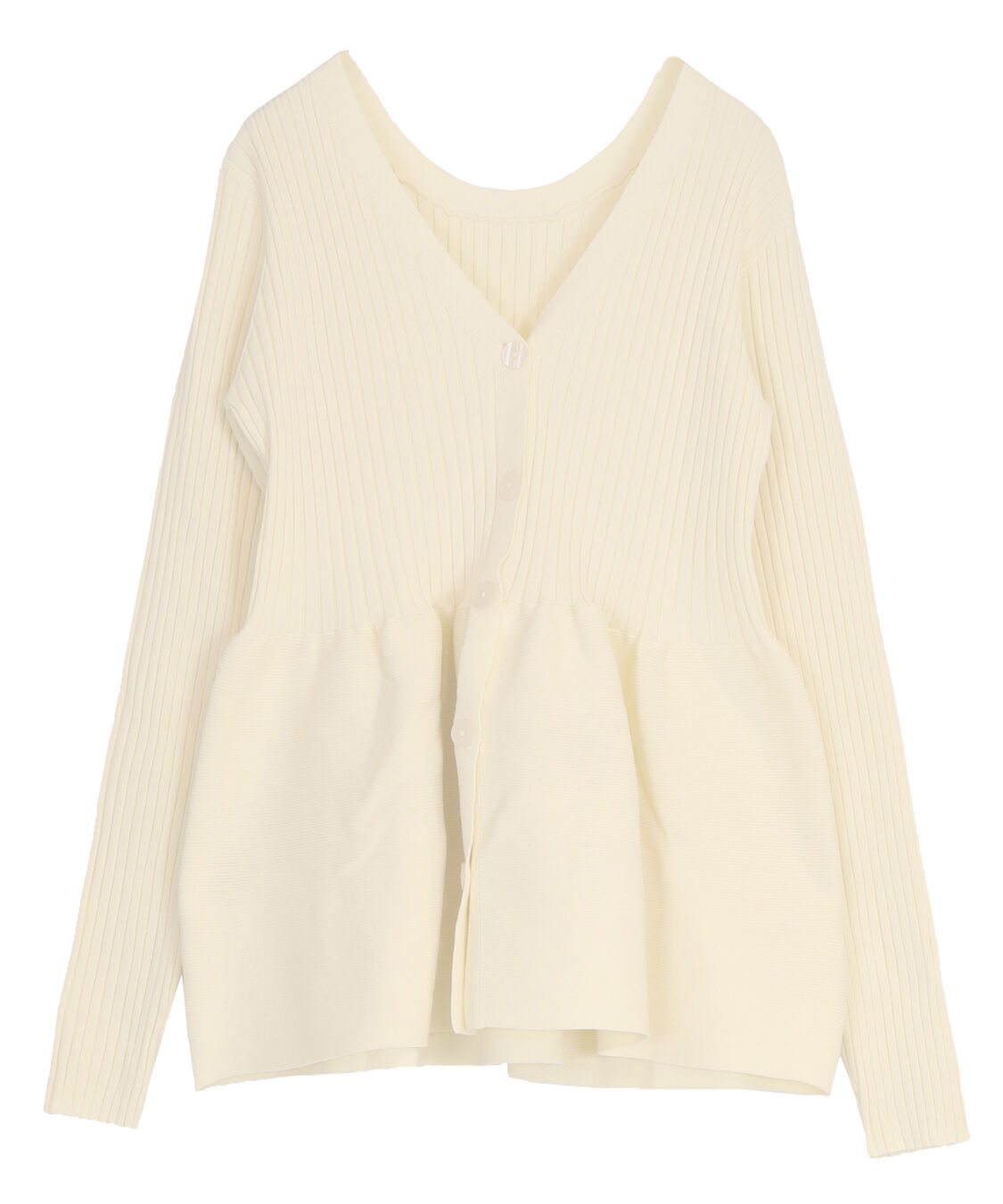 ur's「前後2wayペプラムニットトップス」|ニット・セーター|