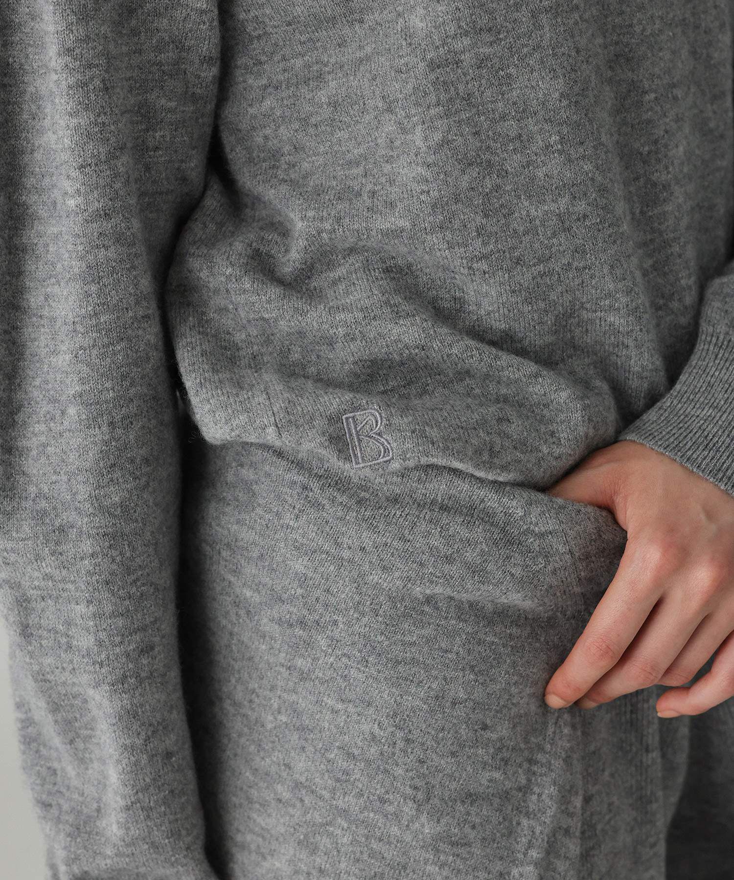 BABYLONE「【洗濯可】ウォッシャブルウールプルオーバー」|ニット・セーター|