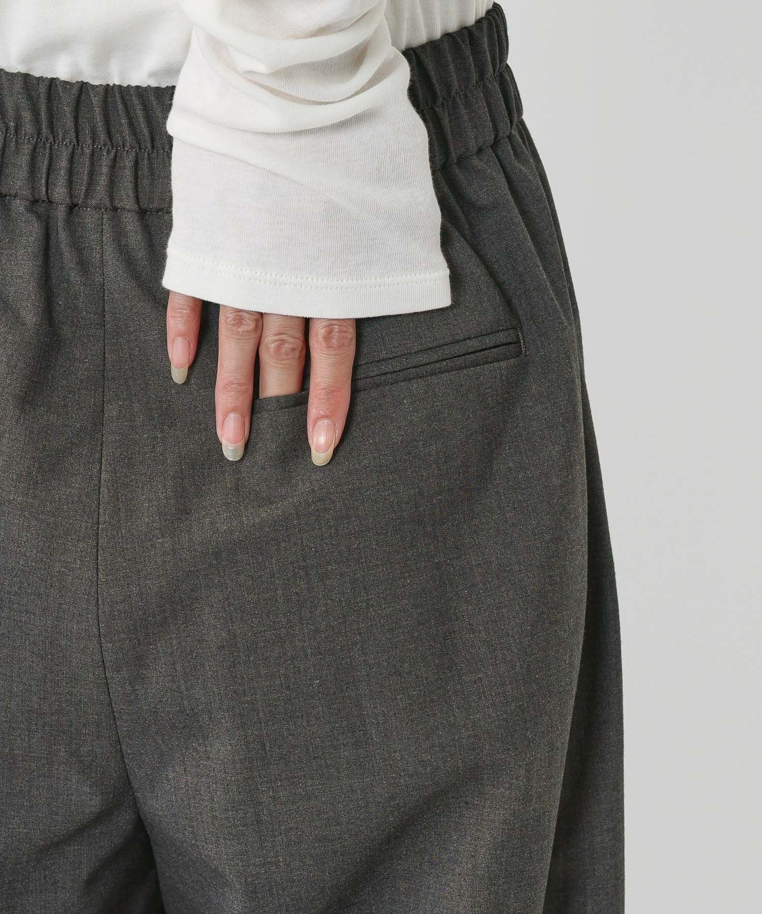 BABYLONE「T/Wストレッチトロタックパンツ」|その他|