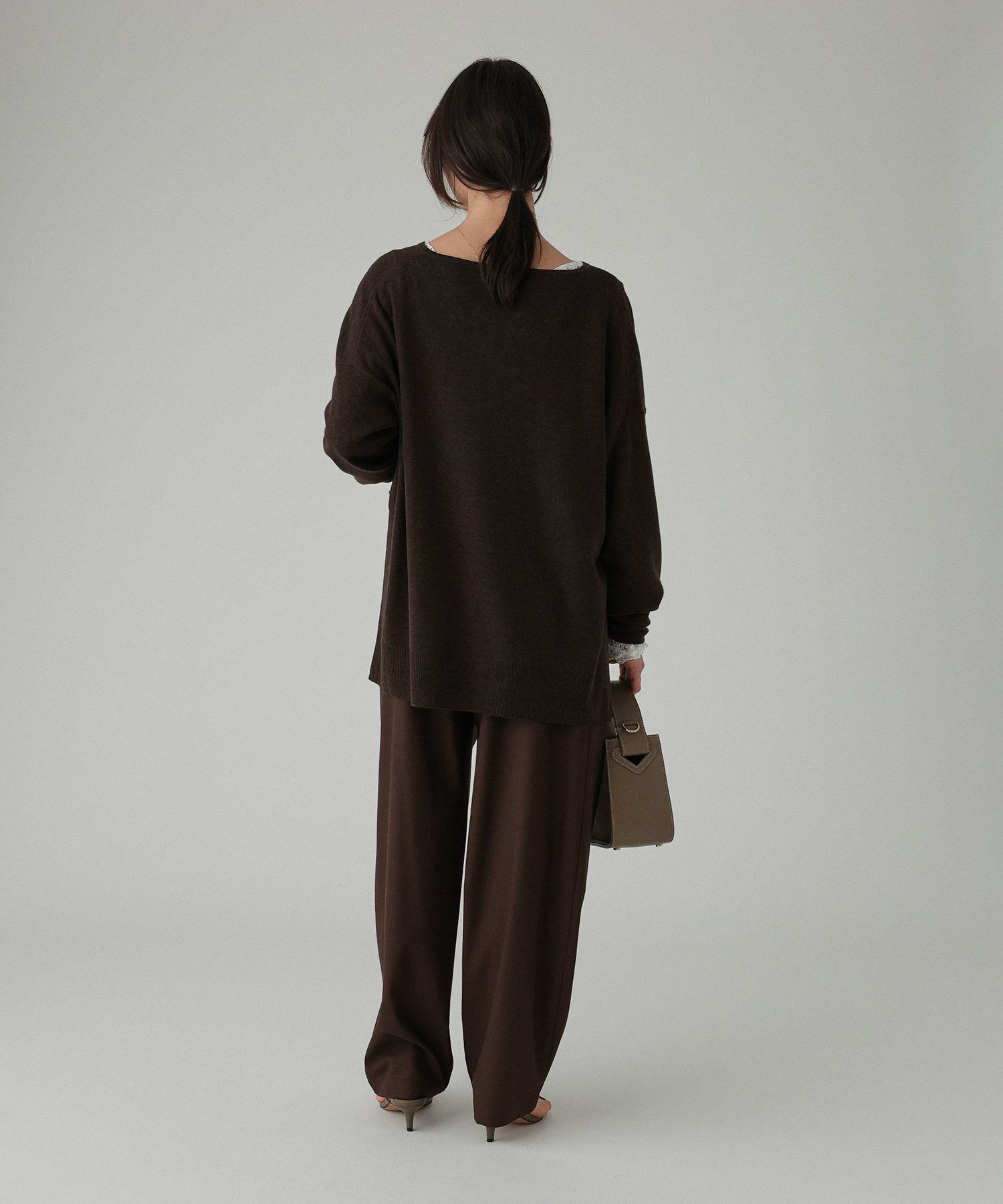 BABYLONE「T/Wストレッチトロタックパンツ」|その他|