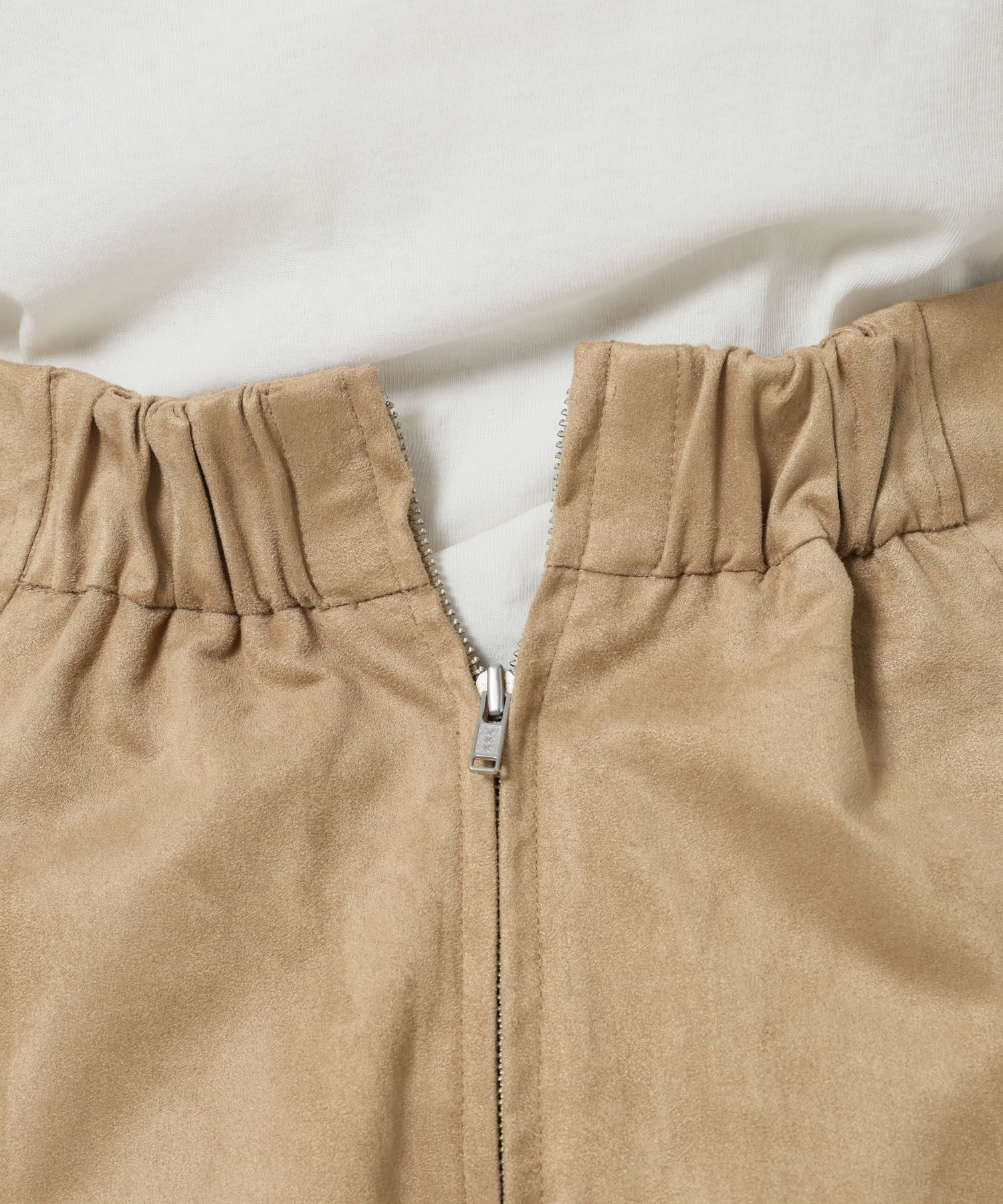 BABYLONE「フェイクスエードフレアスカート」|スカート|