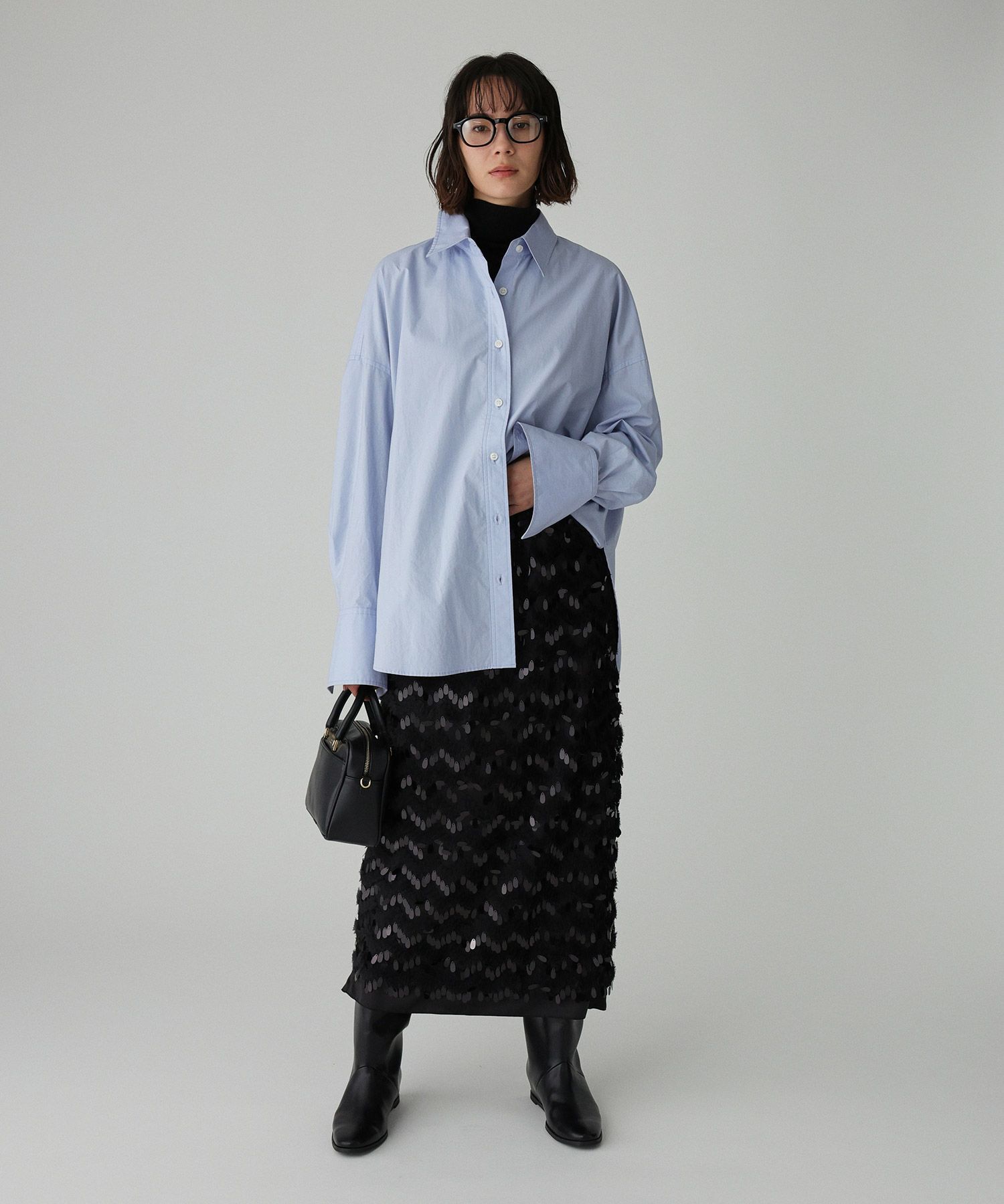 BABYLONE「フェザースパンコールスカート」|スカート|