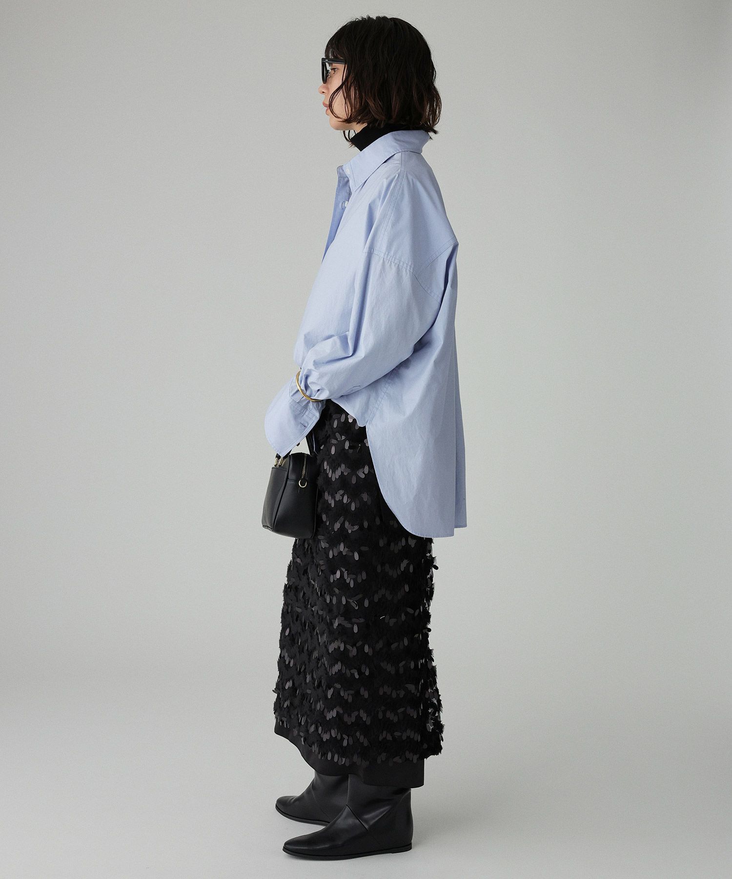 BABYLONE「フェザースパンコールスカート」|スカート|