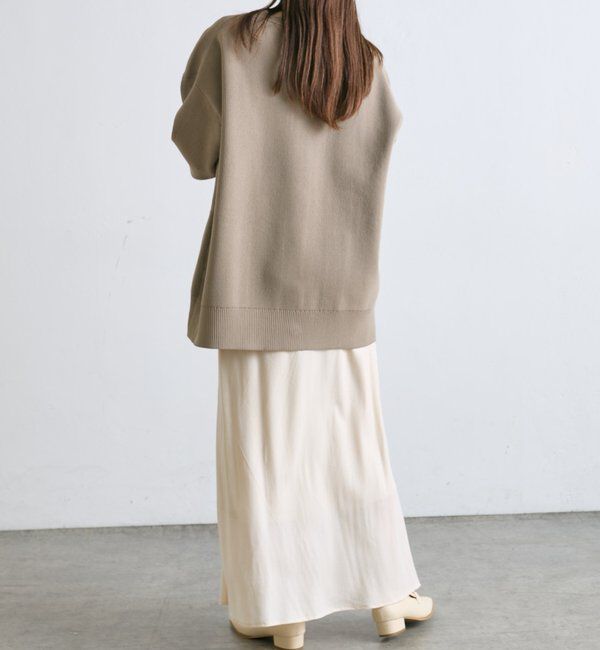  「【WEB限定/Du noir】スポンディッシュBIGVネックカーディガン」|カーディガン|