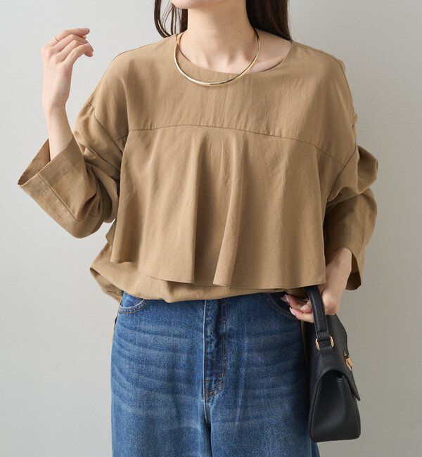  「2WAYラッフルブラウス」|シャツ・ブラウス|