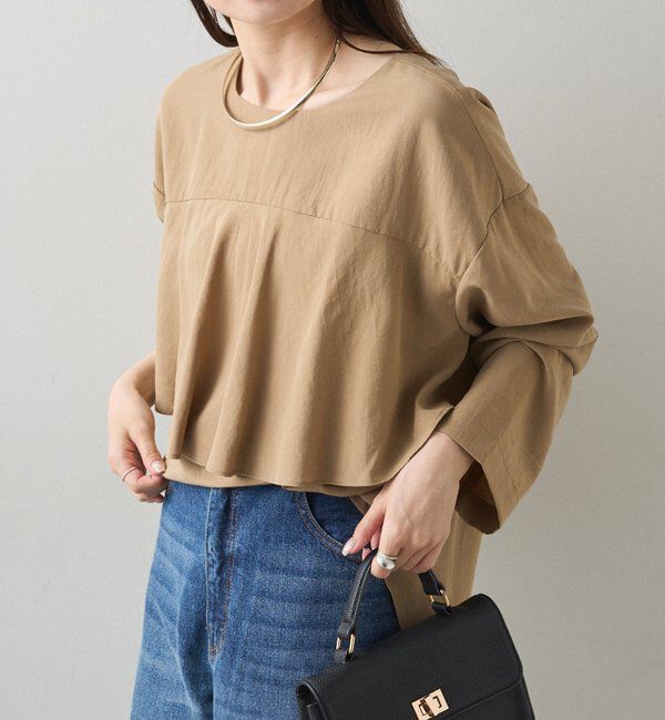  「2WAYラッフルブラウス」|シャツ・ブラウス|