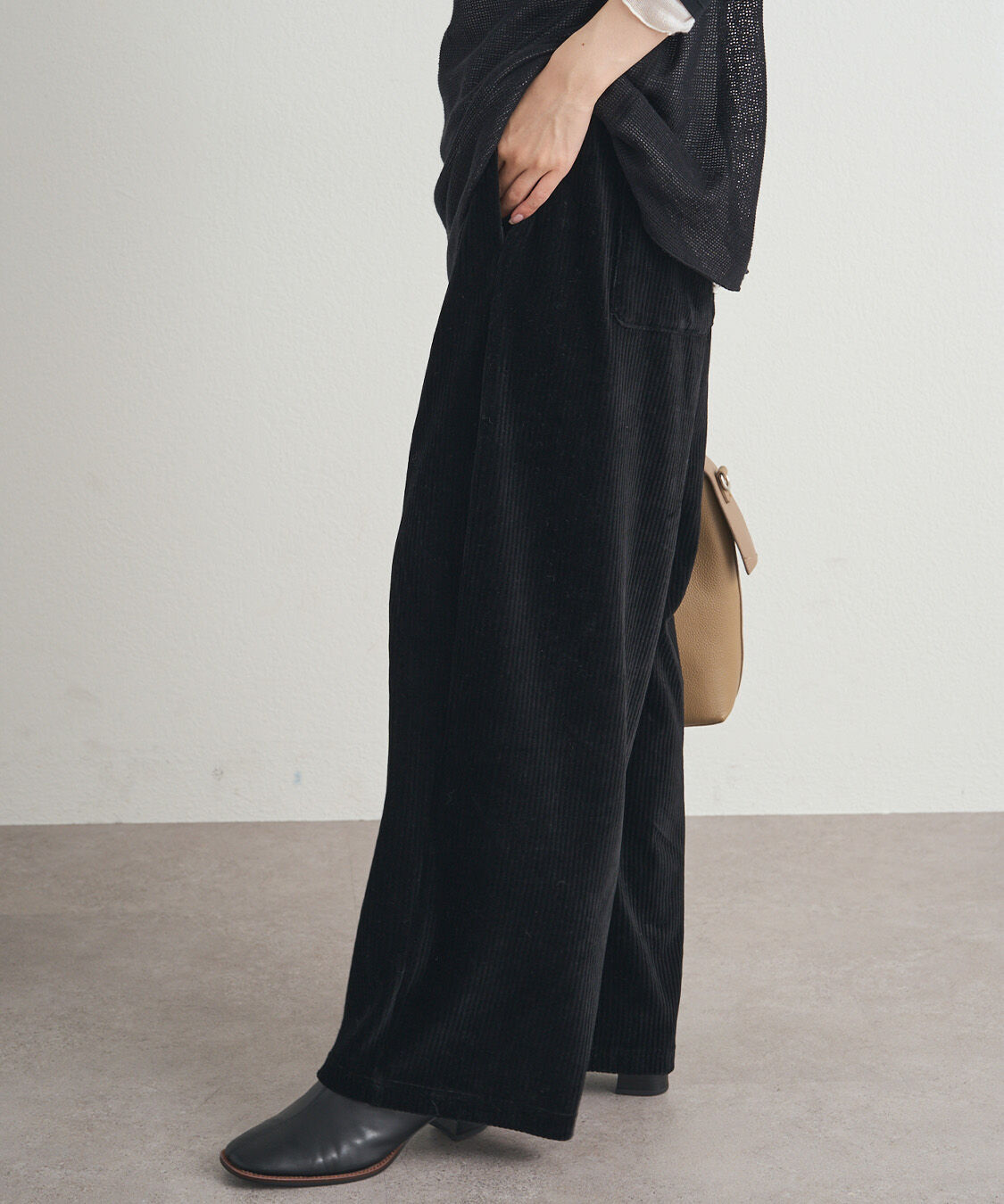  「ストレッチコールイージーパンツ」|その他|