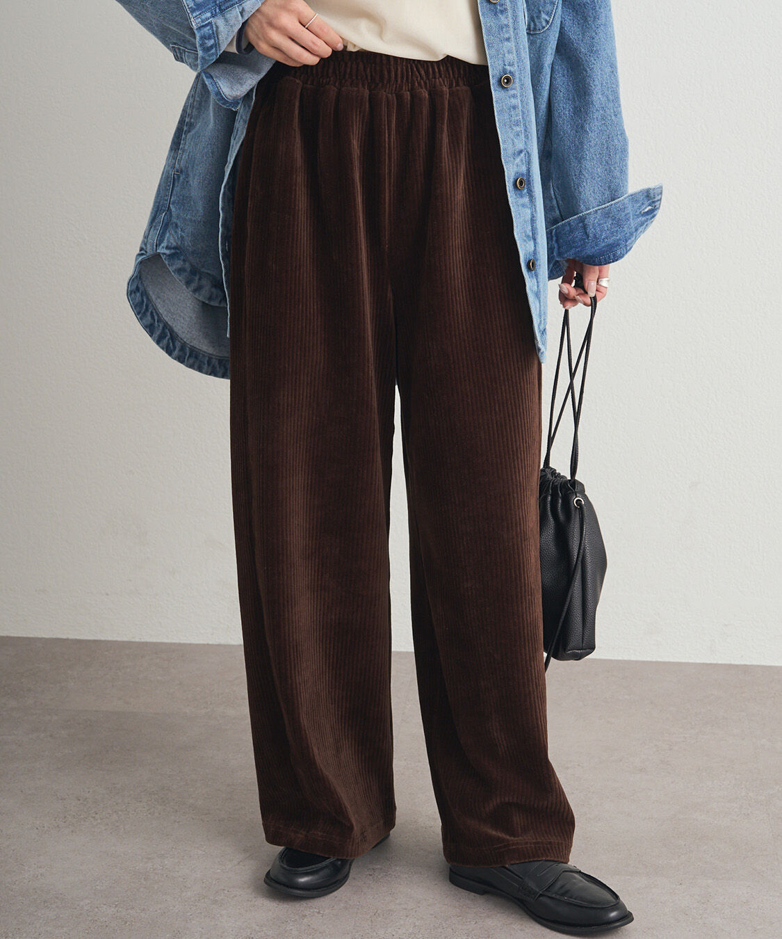  「ストレッチコールイージーパンツ」|その他|