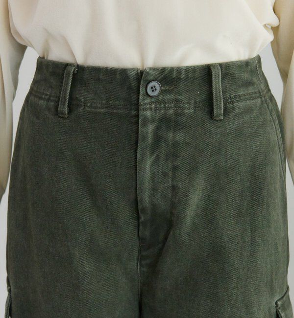  「ヴィンテージライクカーブシルエットカーゴパンツ」|カーゴ|