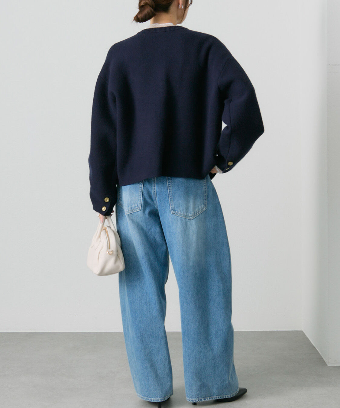  「【新色登場/リバイバル】ミラノリブニットカーディガン」|ニット・セーター|