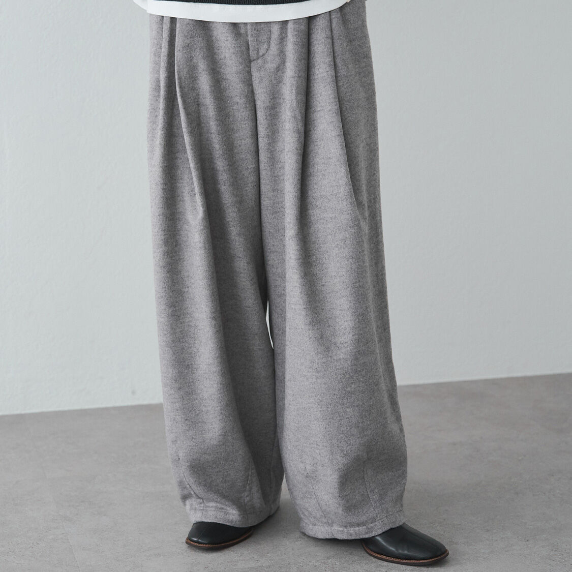  「ウール混バルーンスラックスパンツ」|その他|