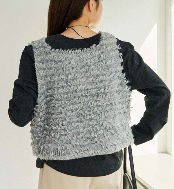  「ループフリンジニットビスチェ」|ニット・セーター|