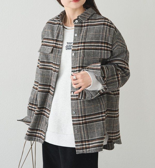  「起毛チェックシャツ」|シャツ・ブラウス|