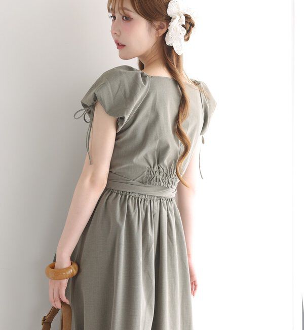  「マルチセットワンピ/ブラウス＋キャミワンピ」|ワンピース|